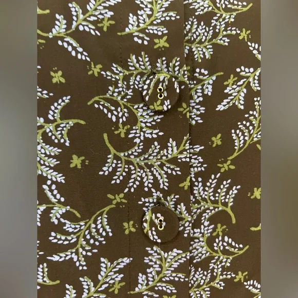 NWOT Veronica Beard Clarke Puff Sleeve Floral Blouse with Button Down Back - Picture 8 of 9